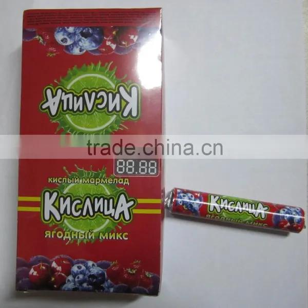Colorful Assorted Fruit Soft Candy Roll photo-2