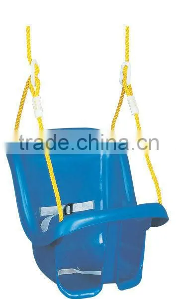 High Back Plastic Baby Swing photo-3