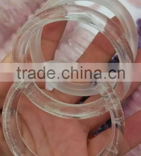 Wholesale Natural Beautiful Portable Clear Crystal Carving Bracelet photo-3