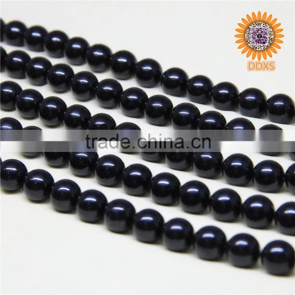 Custom Wholesale Loose Black South Sea Shell Pearls 3mm