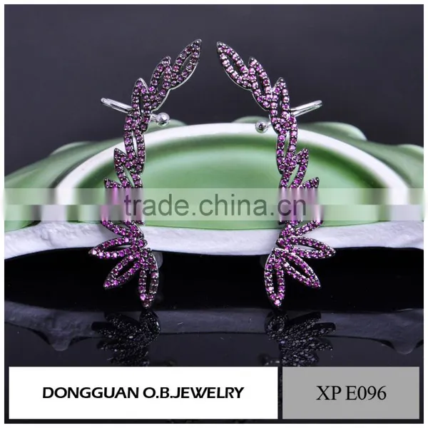 Brass Fashion Stud Earrings, Women Earrings,diamond Earrings Fashion Jewelry 2016 photo-6