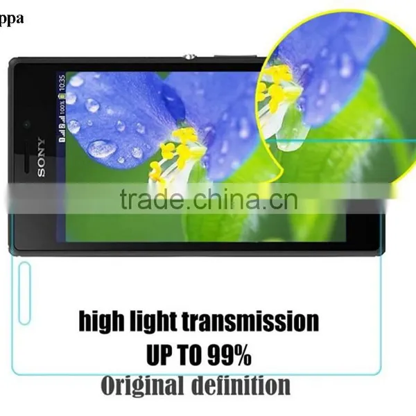 2.5D Toughened Glass Membrane Explosion Proof Tempered Glass Screen Protector For Sony M2 photo-5