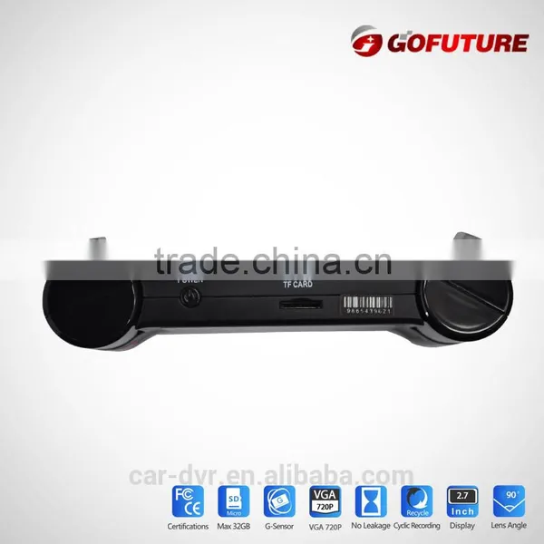 Full 1080p hd G-sensor GPS Dual Camera Rear Camera X3000 2.0"colorful Screen Car Camera With Sim Card photo-4