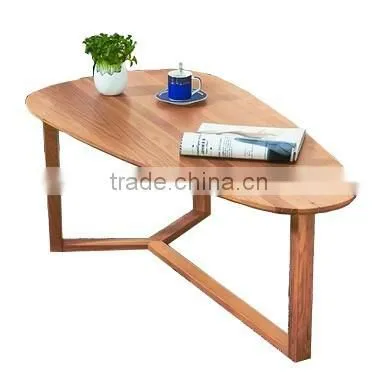 Europe 100% Bamboo Oval Modern Coffee Table photo-5