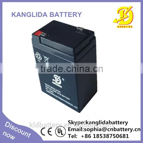 Sealed Lead Acid Battery 6v4ah photo-3
