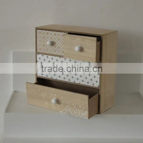 Mini Wood Chest of Drawers photo-3