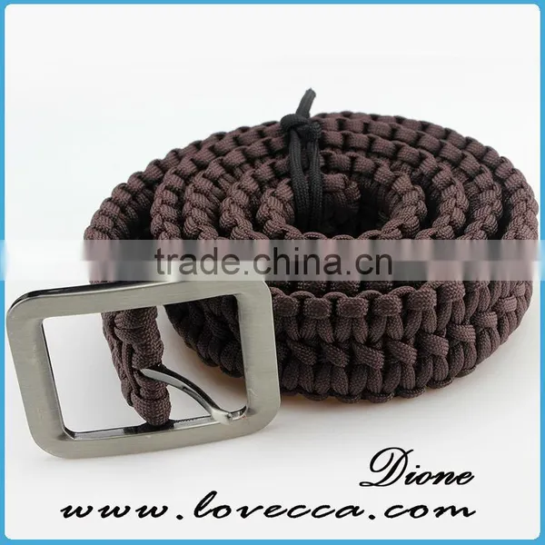 Handmade Miltary Tactical Survival Woven Braided Survival Paracord Belt photo-3