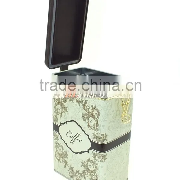 Retangular Metal Tin Boxes Sealed With Plastic Lid photo-4