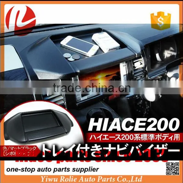 Auto Car Accessories HIACE Car Sunshade Piano Lacquer That Bake Storage Units for Hiace