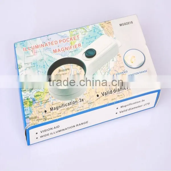 Portable and High Quality Led Illuminated Light Magnifier photo-3