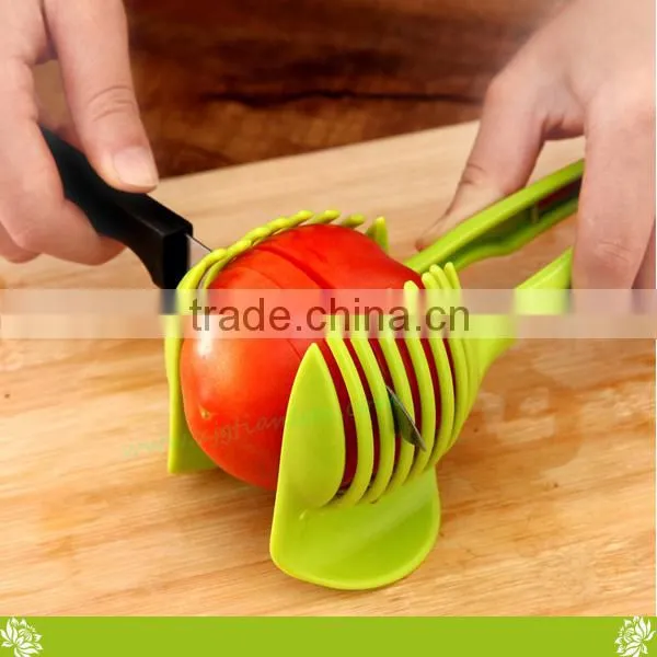 Lemon Fruit Cutting Tongs Fruit Slicer,Round Fruit Vegetable Cutter Slicer, Lemon Tomato Egg Circular Cutter Assistant Slicer photo-4