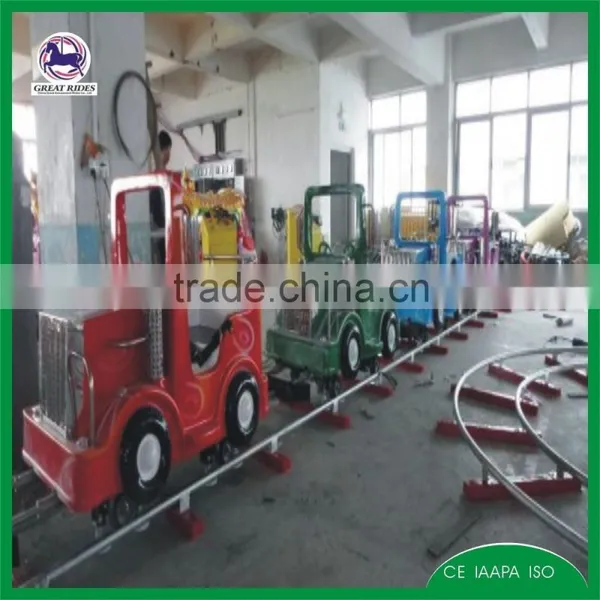 Carnival Rides Kids Fun Games Electric Cartoon Track Train photo-5