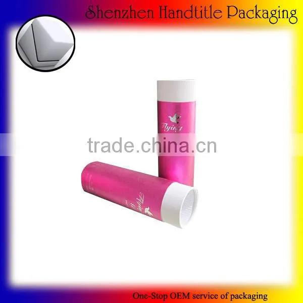 Customized Round Tube Box With Rope Handles photo-5