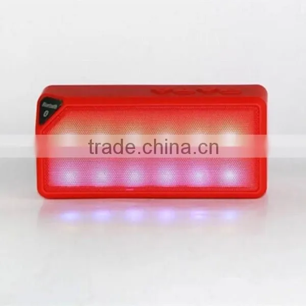 Car Speaker Bluetooth Colorful LED Light Blutooth Speaker photo-6