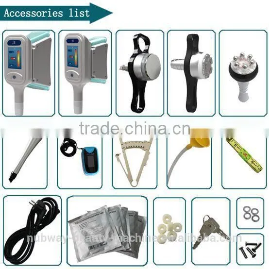 Nubway 5 Handles Fat Freezing Body Slimming Cryolipolysis Ultrasonic Liposuction Cavitation Slimming Machine Ultrasound Cavitation For Cellulite photo-2