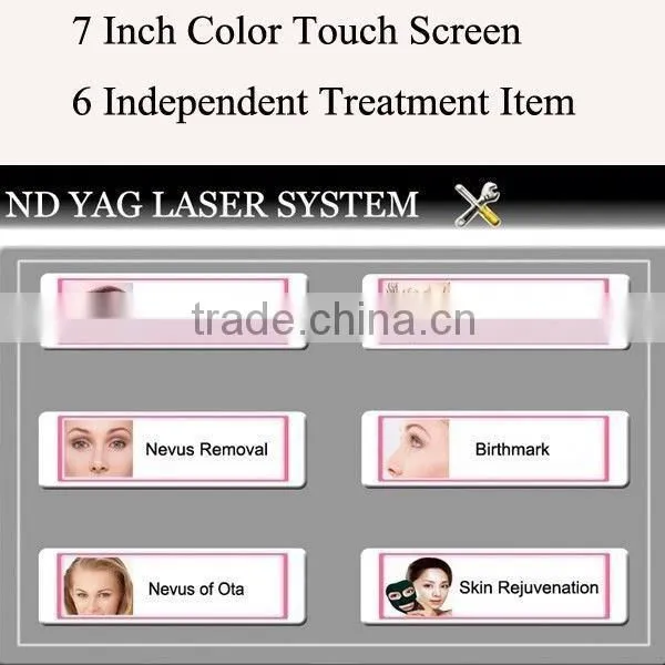 Best China Hot Sale!! Super Fast Color Touch Screen Q-switch Yag Laser Tattoo Removal 10HZ photo-2
