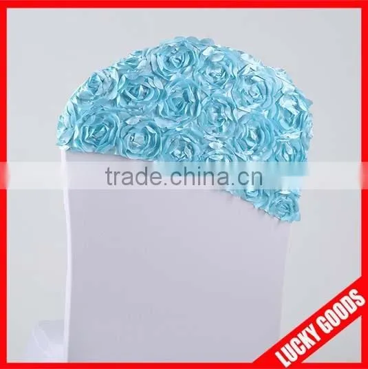 Wholesale Red Polyester Rosette Chair Sash photo-6