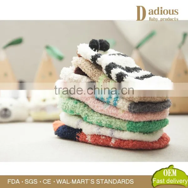 Wholesale Animal Shape 100% Cotton Soft Touch Thermal Newborn Baby Socks With Box Packaging photo-5
