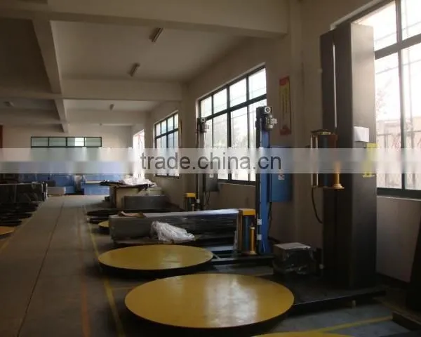 Touch Screen Pre-stretch Pallet Stretch Wrapping Machine Automatic Palletizer photo-4
