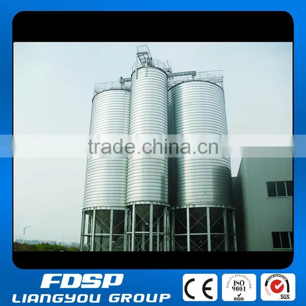 Grain Processing Plant Storage Silos 500T Soybean Silos With Cleaning photo-6