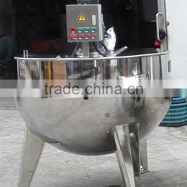 Stainless Steel Popular Wenzhou 150L Industrial Steam Heating Double Jacket Kettle photo-5