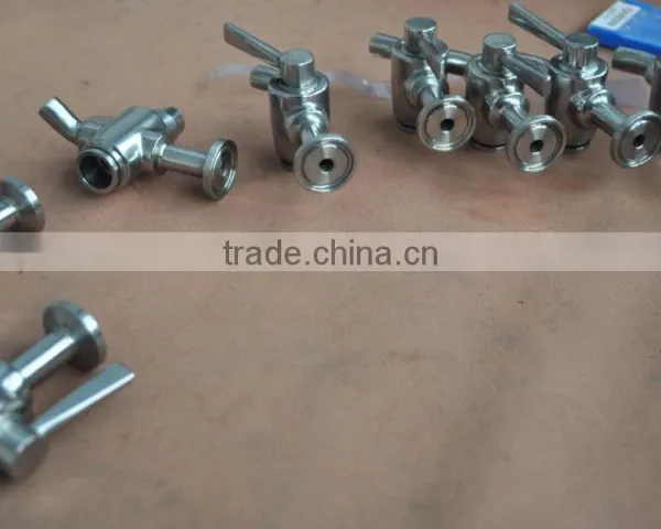 Perlick Style Stainless Steel Clamped Beer Sample Valve photo-2