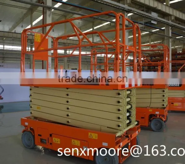 8-14m Good Quality Self-propelled Scissor Aerial Work Platform With LGMG Brand photo-2