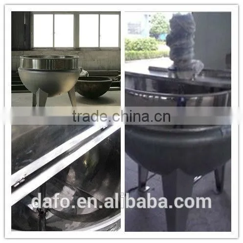 Sanitary Double Jacketed Steam Heating Jacketed Kettle photo-5
