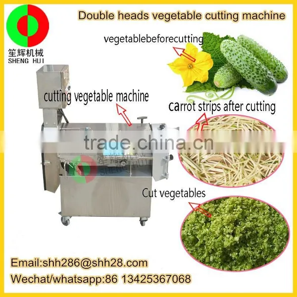 Full Functional Automatic Electric Vegetable and Fruit Cutting Machine Vegetable Cutter SH-112 photo-2