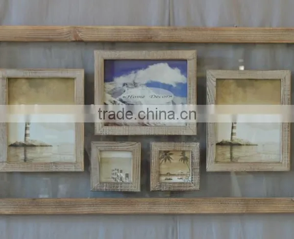 2016 New Style Antique Photo Frame WITH Double Glass & Chalk Board photo-2