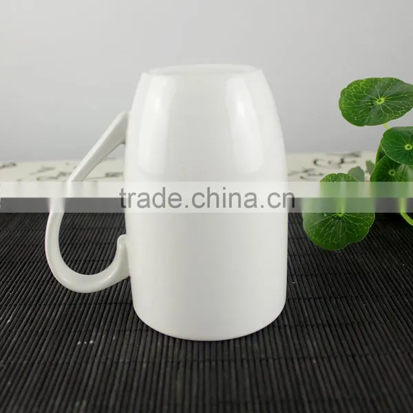 Fctory Round Handle Sublimation Ceramic Coffee White Mug/cup Standard photo-5