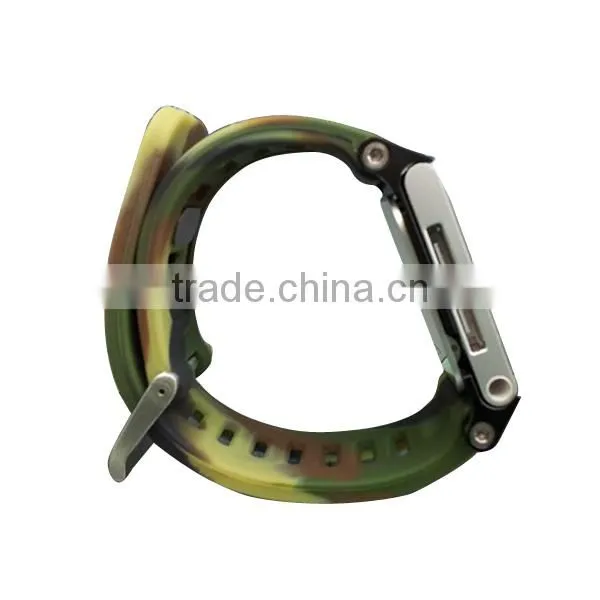 Nice Design Silicone Camouflage Watchband for Mens Watch photo-2
