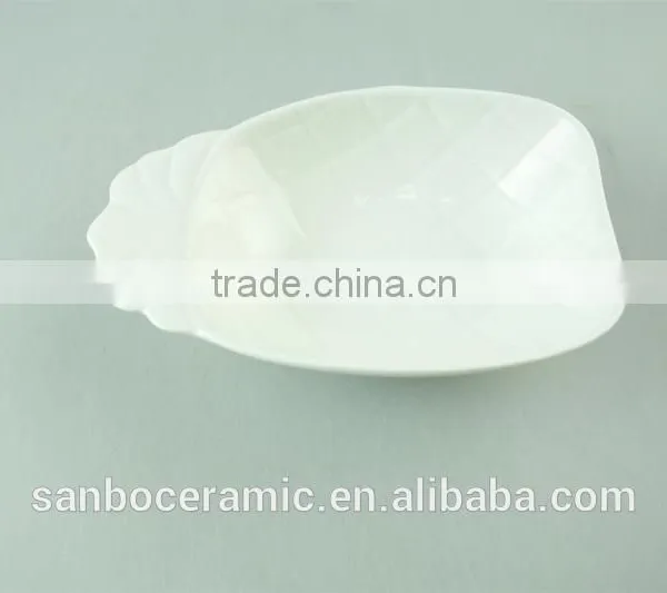 Ceramic White Porcelain Small Dishes Fruit Shape /serving Dishes Wholesale Cheap Price photo-3