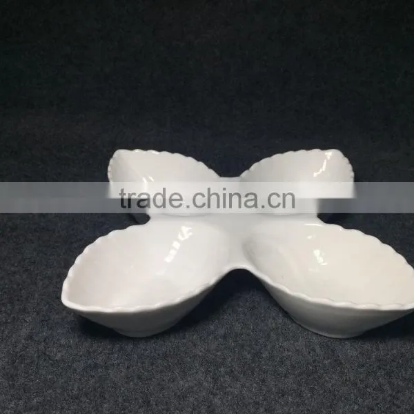 White Bulk Ceramic Plate photo-2