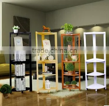 MDF Standing Wall Coner Rack for Flower or Storage photo-2