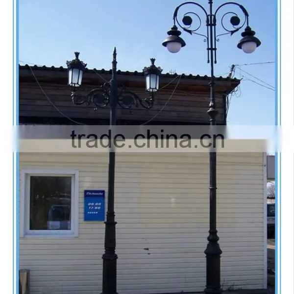 Cast Iron Victorian Street Light,wholesales Iron Casting Poles for Lamps photo-3
