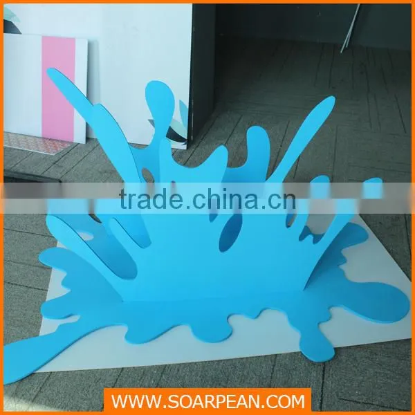 Wholesale Custom Shape Nice Decorative Pvc Water Splash photo-4