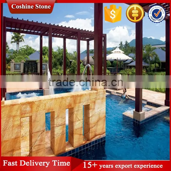 High Quality Gloden Shell Marble photo-2