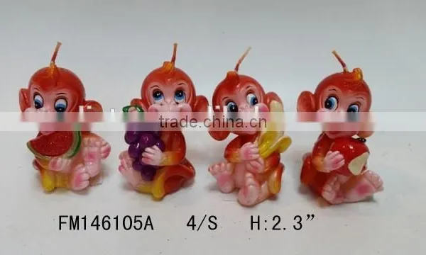 2016 New Year Gift Monkey Shape Candle photo-4