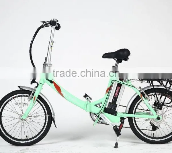 6061 Aluminum Alloy Foldable Electric Bike of 36V250W With 8FUN Hub photo-2
