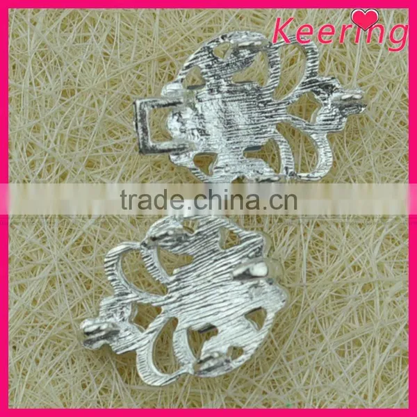 Fashionable Wholesale Crystal Color Rhinestone Metallic Button for Decoration WBK-1500 photo-2