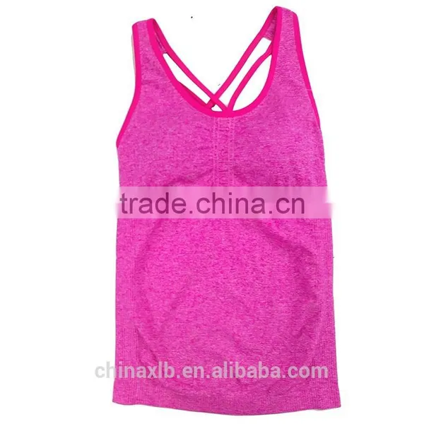 OEM Brands Women Tight Clothes Lady Yoga Vest Female photo-2