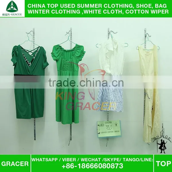 New Fashion Ladies Cotton Dress All Kinds Of Used Clothing Florida Style photo-6