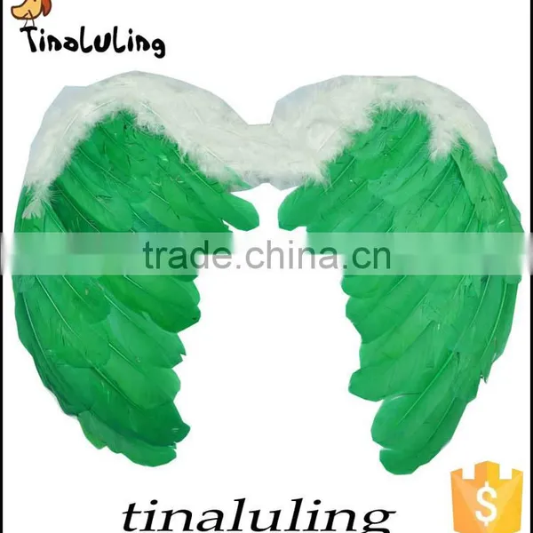 Fashion New Arrival Ostirch Feather Angle Wings for Party Decorations Parties Party Supplies photo-3