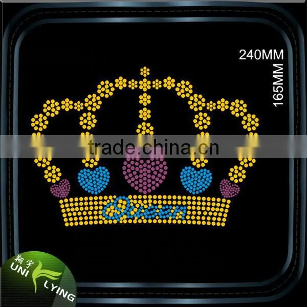 Latest Rhinetone Transfer Crown Motifs ,fashion Strass Transfers photo-6