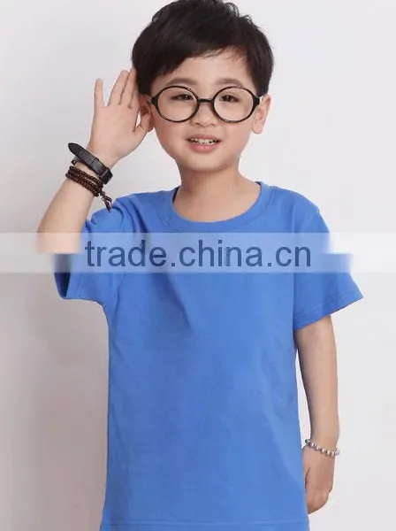 Fashion Custom Blank Kids Plain Round Neck Short Sleeve Multi-color t Shirts Wholesale China Supplier photo-4