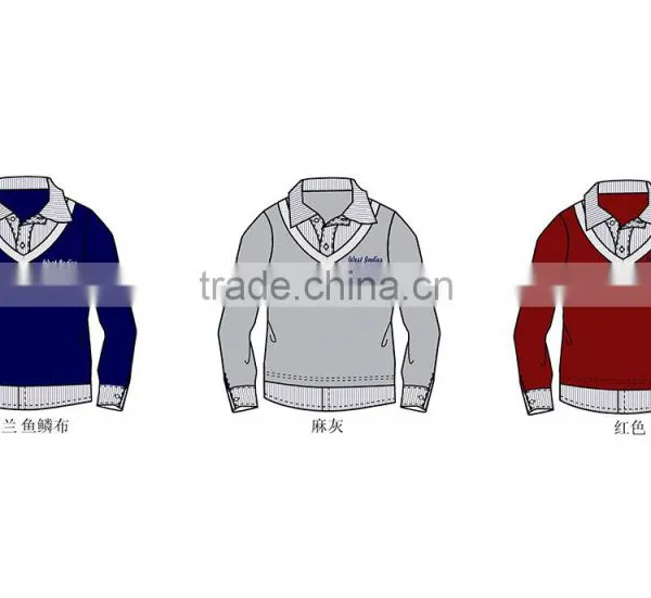 New Style Fashion Boys Shirt Kid Top Winter Fleece Fashion Boy Top Children Garment photo-2