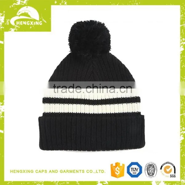 Самый новый шапка из пухового меха (pom pom) для катания на скейтборде, голубая photo-3