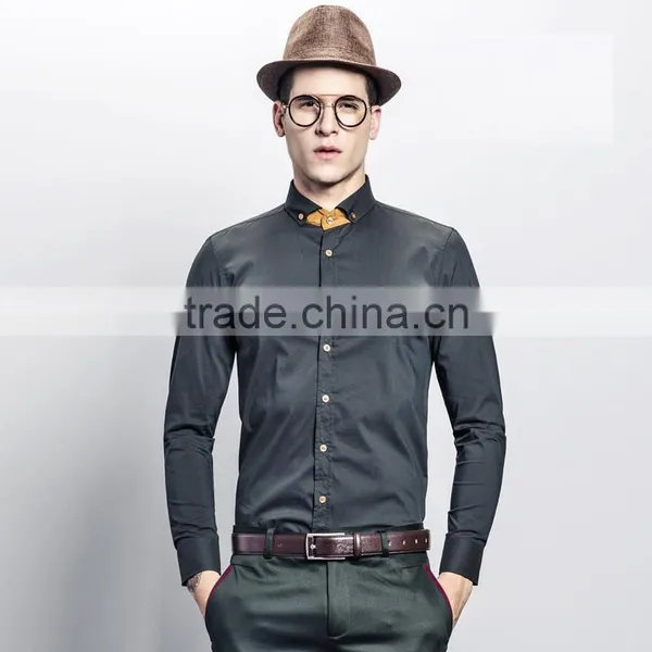 Fancy Lots Colours Slim Fit Shirts For Men Dress photo-6