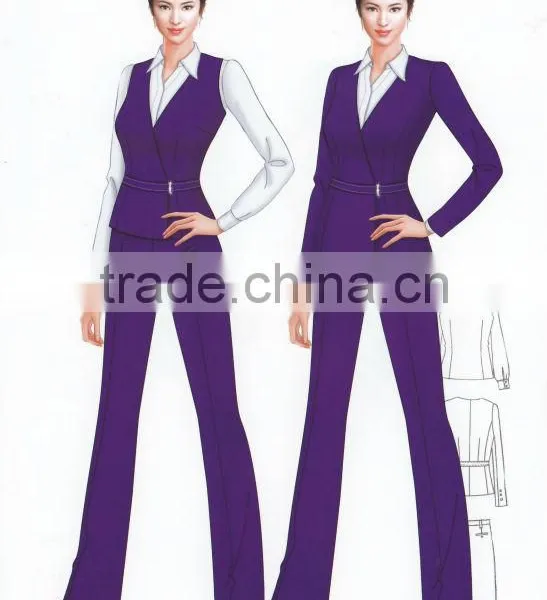 Ladies Suit With Skirt, High Quality Ladies Suit,Ladies Suit